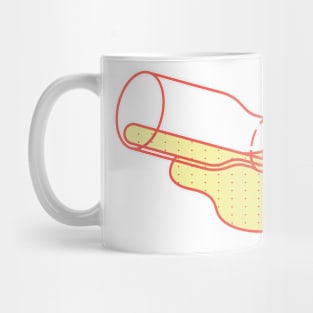 spilled beverage Mug